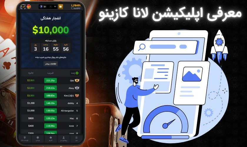 اپلیکیشن لانا کازینو