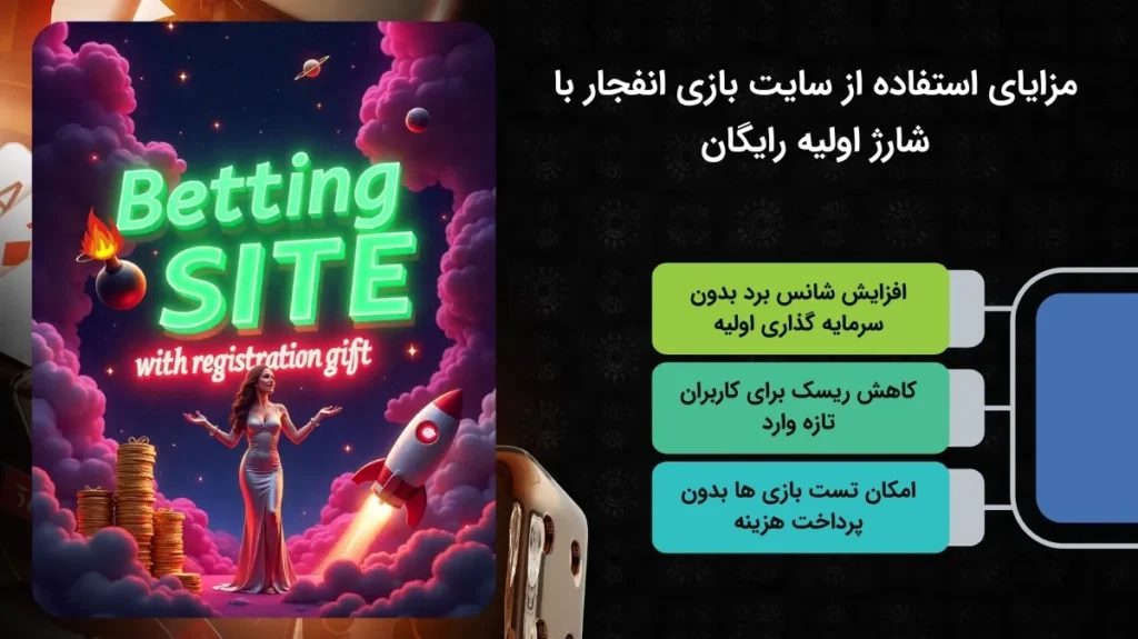 کاربرد فعالیت در سایت بازی انفجار با شارژ اولیه رایگان